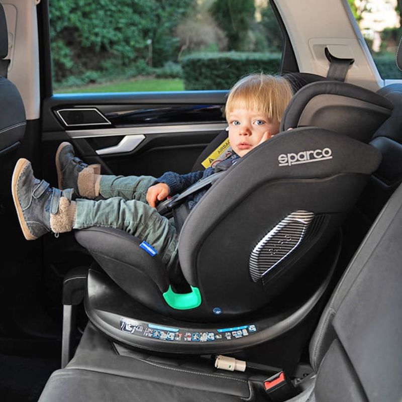 Sparco Rapid i-Size Κάθισμα Αυτοκινήτου 40-150cm Red