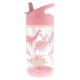 Stephen Joseph FlipTop Παγούρι Tritan 300ml Pink Dino