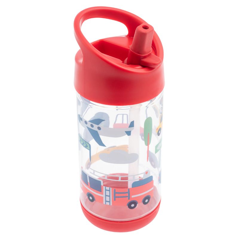 Stephen Joseph FlipTop Παγούρι Tritan 300ml Red Transportation