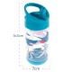 Stephen Joseph FlipTop Παγούρι Tritan 300ml Sharks