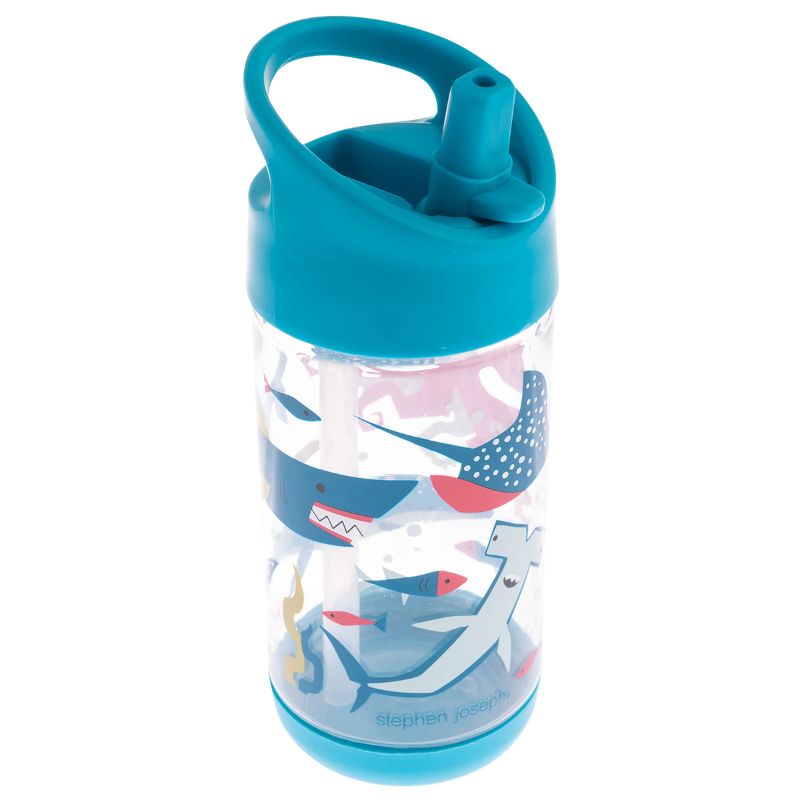 Stephen Joseph FlipTop Παγούρι Tritan 300ml Sharks