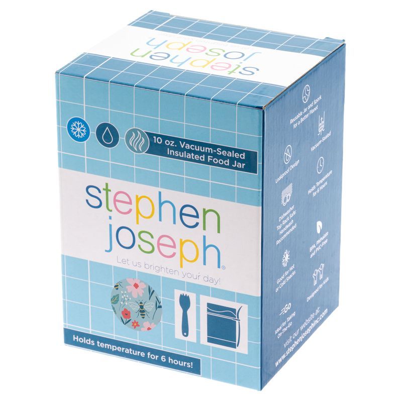 Stephen Joseph Παιδικό Θερμός Φαγητού Με Κουταλοπίρουνο 300ml Bee