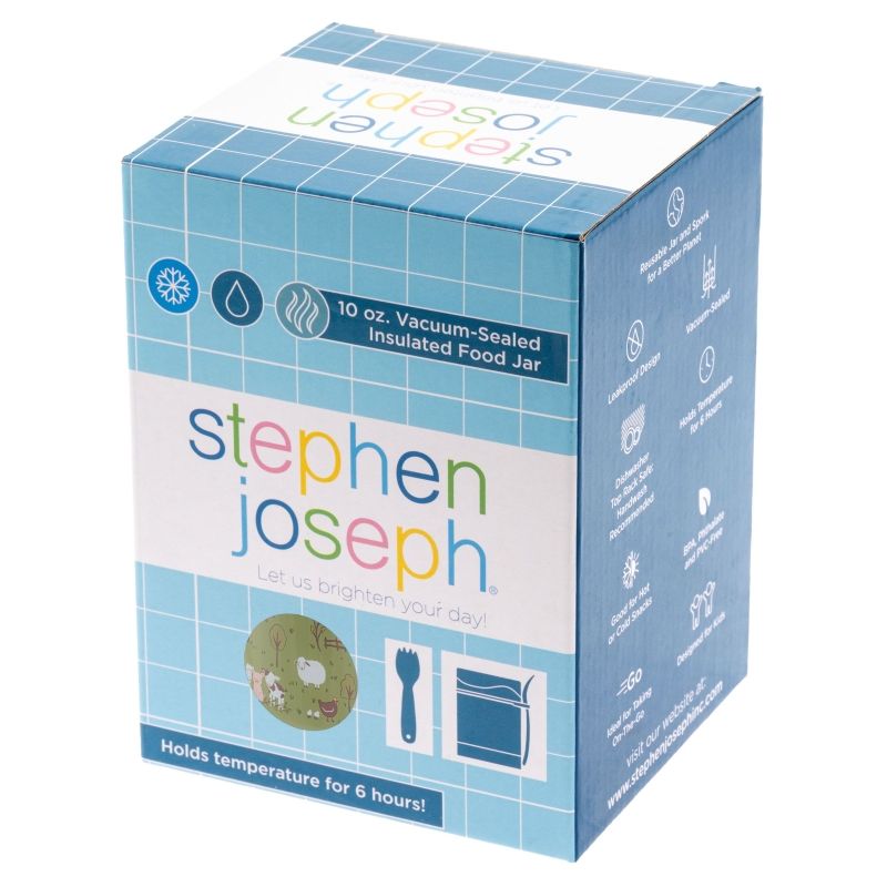 Stephen Joseph Παιδικό Θερμός Φαγητού Με Κουταλοπίρουνο 300ml Farm