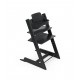 Stokke Tripp Trapp Κάθισμα Φαγητού Black Με Δώρο Baby Set² Black 650002