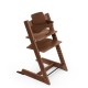 Stokke Tripp Trapp Bundle Καρέκλα Με Baby Set² Warm Brown Και Tray Δίσκο White