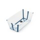 Stokke Flexi Bath Μπάνιο Με Θερμοευαίσθητη Βαλβίδα Transparent Blue