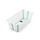 Stokke Flexi Bath Μπάνιο Με Θερμοευαίσθητη Βαλβίδα White Aqua