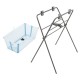 Stokke Flexi Bath Bundle Μπάνιο Με Θερμοευαίσθητη Βαλβίδα Ocean Blue Με Βάση Stand