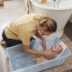 Stokke Flexi Bath X-Large Μπάνιο Με Θερμοευαίσθητη Βαλβίδα Ocean Blue Και Με Δώρο Βάση Νεογέννητου 542800