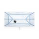 Stokke Flexi Bath X-Large Μπάνιο Με Θερμοευαίσθητη Βαλβίδα Ocean Blue Και Με Δώρο Βάση Νεογέννητου 542800