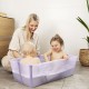 Stokke Flexi Bath X-Large Μπάνιο Με Θερμοευαίσθητη Βαλβίδα Lavender Και Με Δώρο Βάση Νεογέννητου 542800