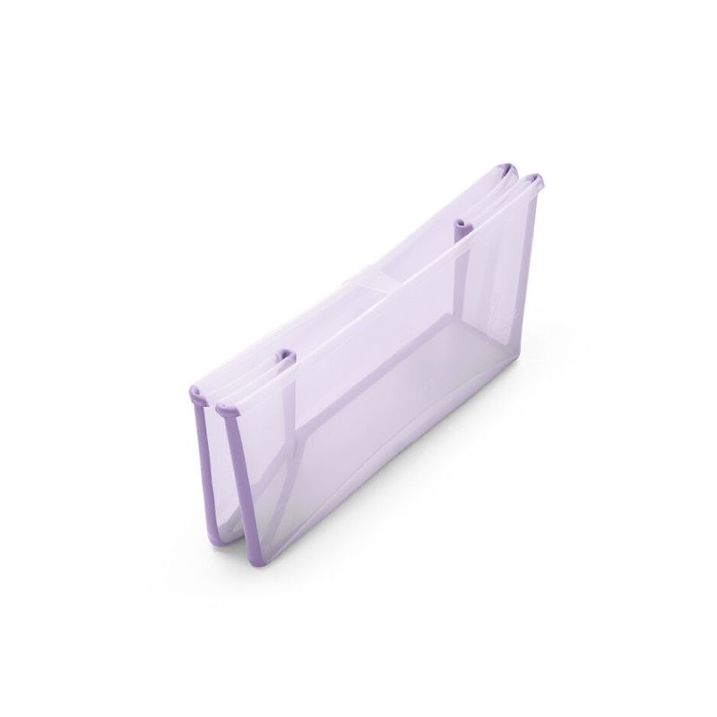 Stokke Flexi Bath X-Large Μπάνιο Με Θερμοευαίσθητη Βαλβίδα Lavender Και Με Δώρο Βάση Νεογέννητου 542800
