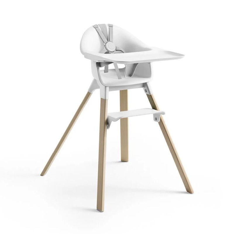 Stokke Clikk Κάθισμα Φαγητού White Με Δώρο Τσάντα Ταξιδιού 571301