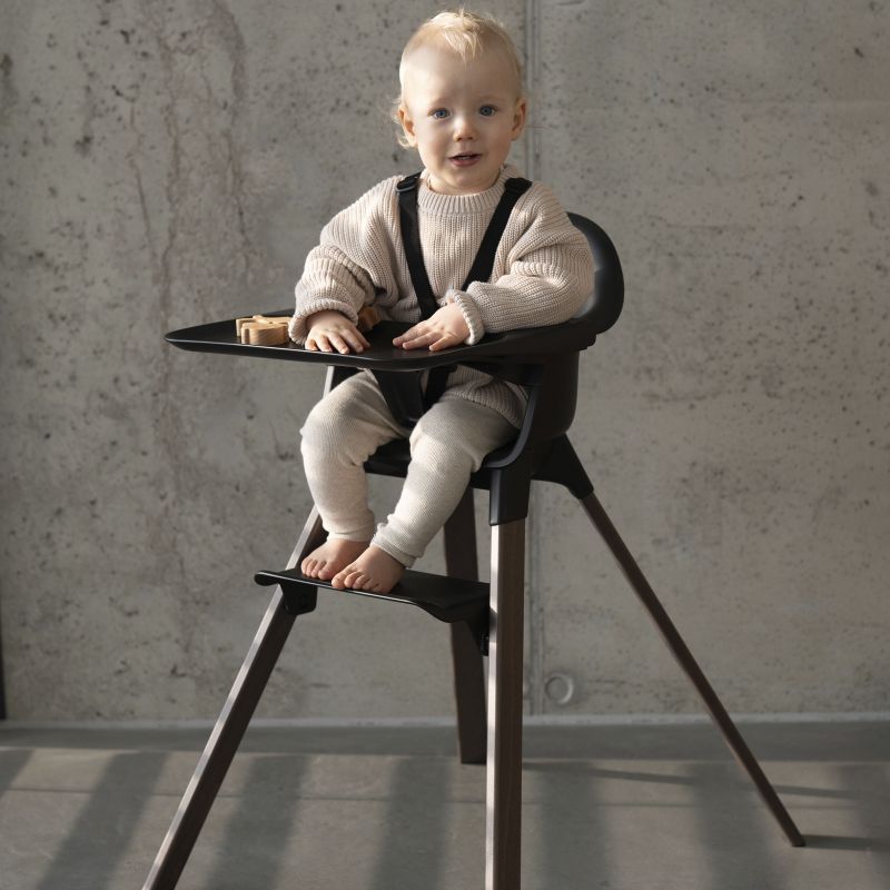 Stokke Clikk Κάθισμα Φαγητού Black / Warm Brown