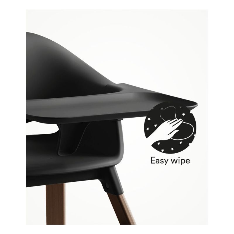 Stokke Clikk Κάθισμα Φαγητού Black / Warm Brown