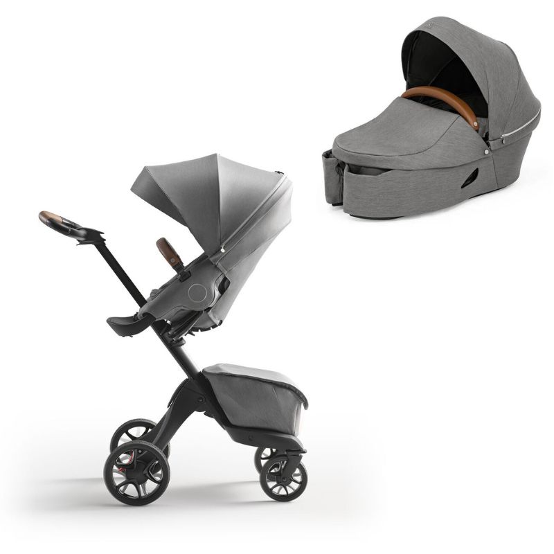 Stokke Xplory X Παιδικό Καρότσι Modern Grey Με Δώρο Πορτ Μπεμπέ Modern Grey