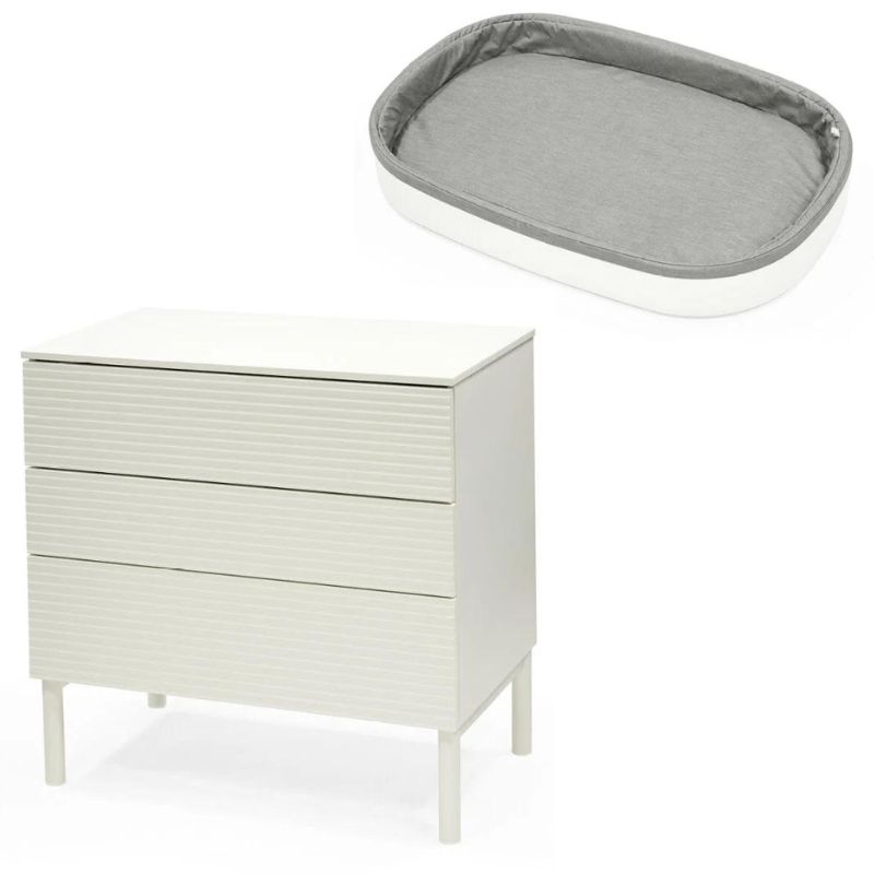 Stokke Sleepi Σιφινιέρα White Με Συρτάρια White Και Με Δώρο την Αλλαξιέρα White