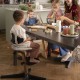 Stokke Nomi Καρέκλα Φαγητού Walnut Black Και Με Δώρο Baby Set Black 626102