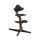 Stokke Nomi Καρέκλα Φαγητού Walnut Black Και Με Δώρο Baby Set Black 626102