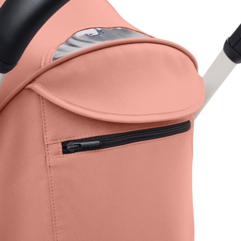 Stokke YoYo³ Σκελετός Καροτσιού White Με Υφάσματα Για Τη Θέση 6+ Μηνών Ginger