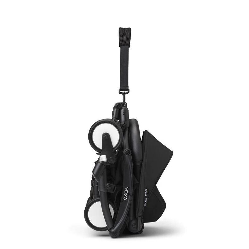 Stokke YoYo³ Σκελετός Καροτσιού Black Με Υφάσματα Για Τη Θέση 6+ Μηνών Taupe