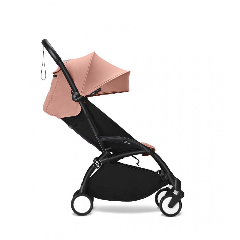 Stokke YoYo³ Σκελετός Καροτσιού Black Με Υφάσματα Για Τη Θέση 6+ Μηνών Ginger