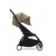 Stokke YoYo³ Σκελετός Καροτσιού Black Με Υφάσματα Για Τη Θέση 6+ Μηνών Toffee