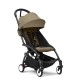 Stokke YoYo³ Σκελετός Καροτσιού Black Με Υφάσματα Για Τη Θέση 6+ Μηνών Toffee