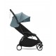 Stokke YoYo³ Σκελετός Καροτσιού Black Με Υφάσματα Για Τη Θέση 6+ Μηνών Aqua