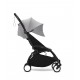 Stokke YoYo³ Σκελετός Καροτσιού Black Με Υφάσματα Για Τη Θέση 6+ Μηνών Stone