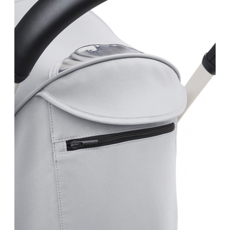 Stokke YoYo³ Σκελετός Καροτσιού White Με Υφάσματα Για Τη Θέση 6+ Μηνών Stone