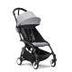 Stokke YoYo³ Σκελετός Καροτσιού Black Με Υφάσματα Για Τη Θέση 6+ Μηνών Stone