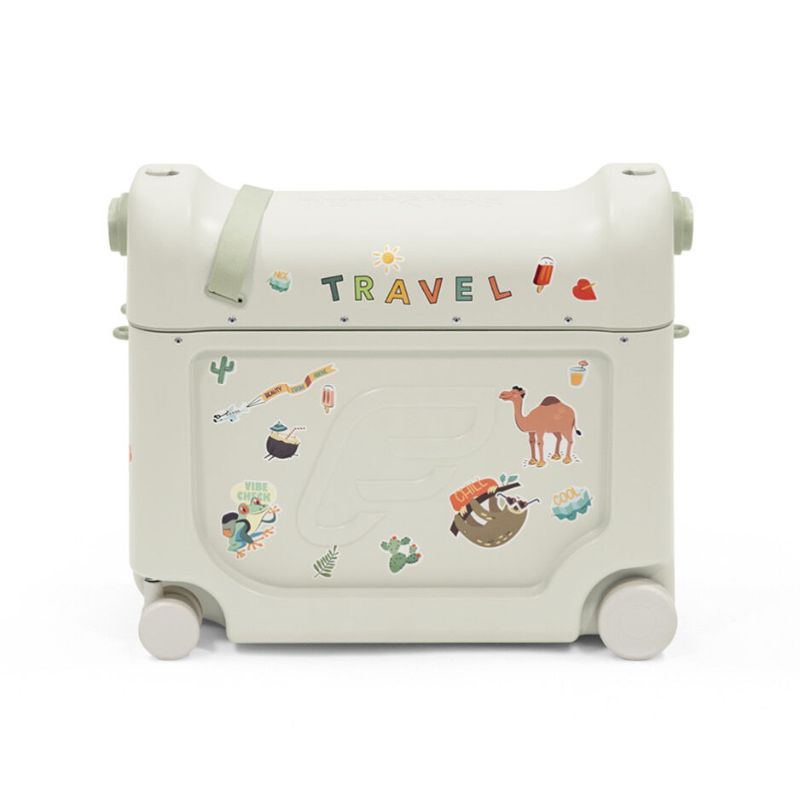 Stokke JetKids Παιδική Βαλίτσα Και Πτυσσόμενο Κρεβάτι Αεροπλάνου Sea Green