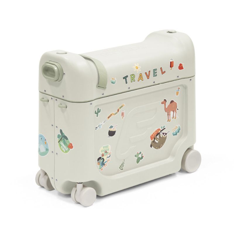 Stokke JetKids Παιδική Βαλίτσα Και Πτυσσόμενο Κρεβάτι Αεροπλάνου Sea Green
