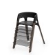 Stokke Steps Κάθισμα Φαγητού Black / Warm Brown