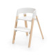 Stokke Steps Κάθισμα Φαγητού White Natural