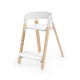 Stokke Steps Κάθισμα Φαγητού White Natural