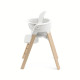 Stokke Steps Κάθισμα Φαγητού White Natural