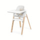 Stokke Steps Κάθισμα Φαγητού White Natural