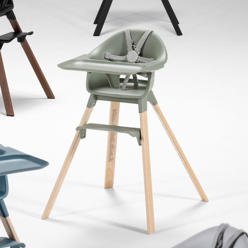 Stokke Clikk Bamboo Κάθισμα Φαγητού Glacier Green