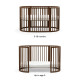 Stokke Sleepi Κρεβάτι Warm Brown