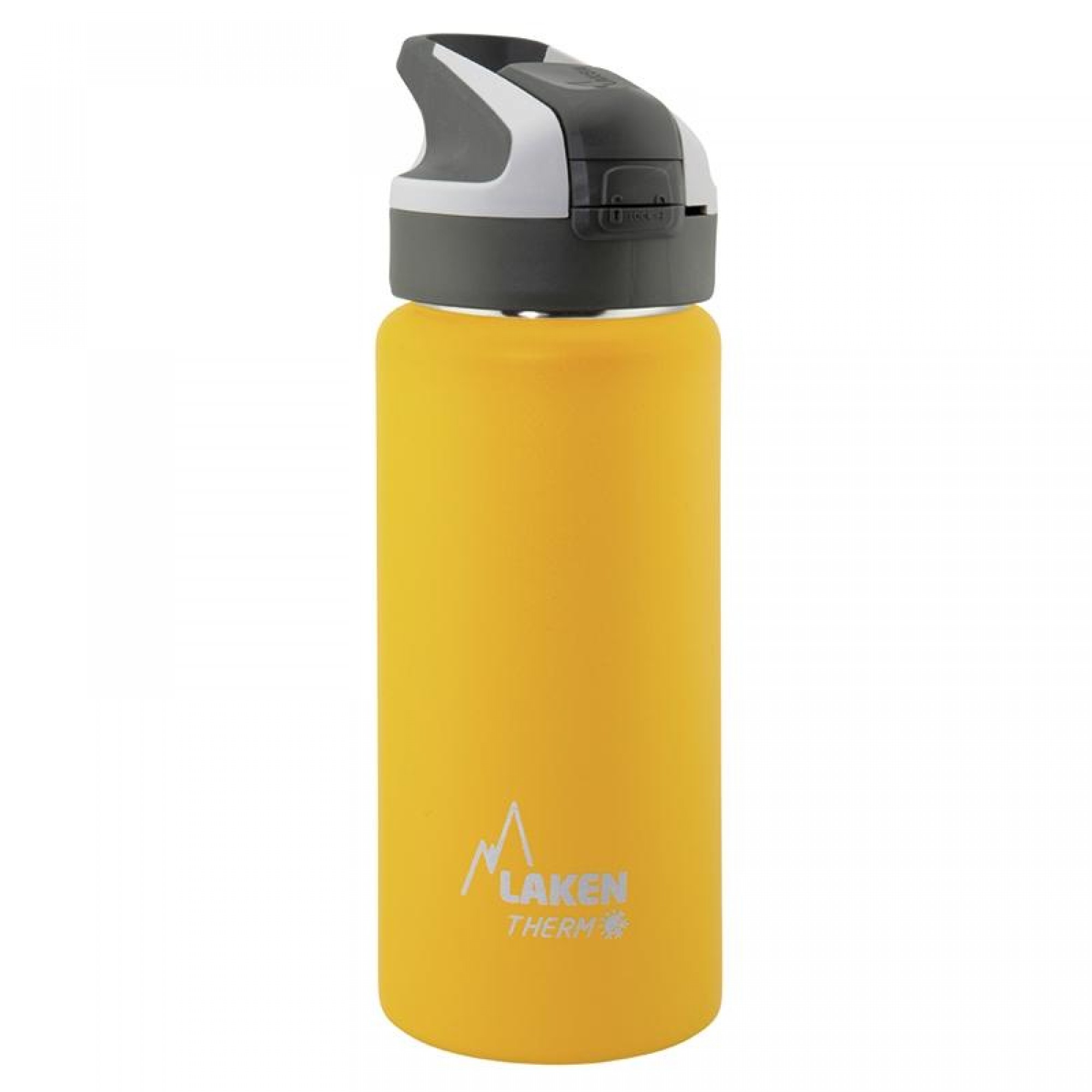 Laken Θερμός Κίτρινο με Πώμα Summit 500ml 