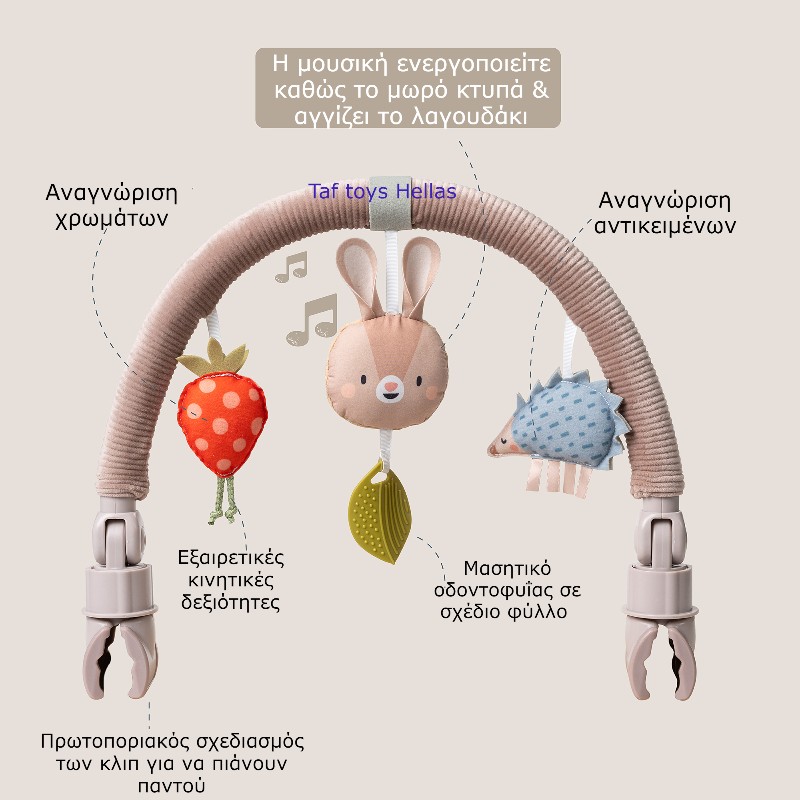 Taf Toys Musical Bunny Arch