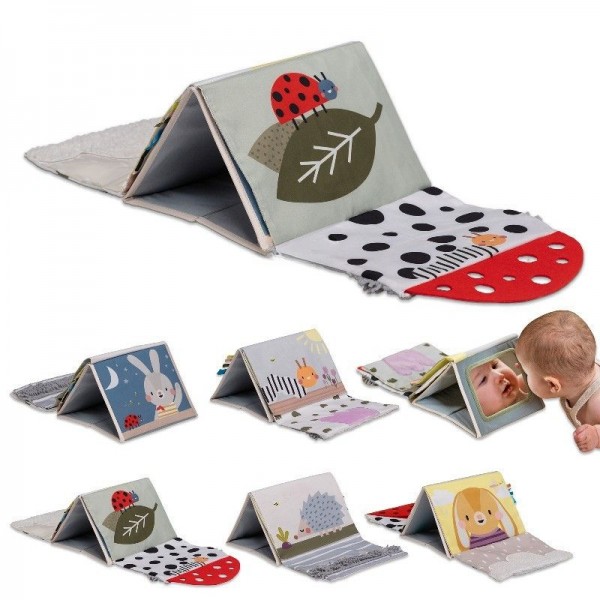 Taf Toys Tummy Time Μαλακό Βιβλίο Αισθήσεων Για 0-6 Μηνών