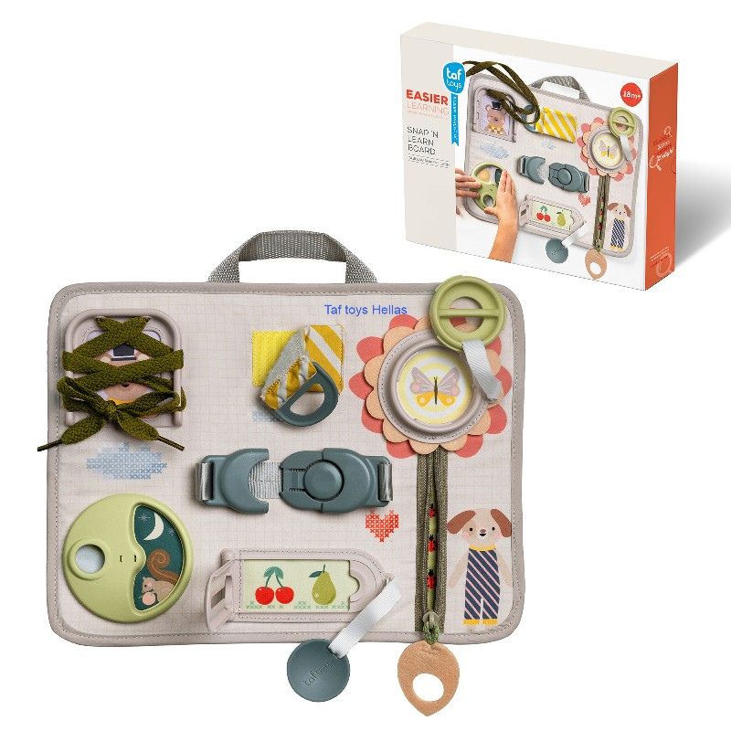 Taf Toys Βρεφικός Πίνακας Δραστηριοτήτων Για 18+ Μηνών Snap 'n Learn