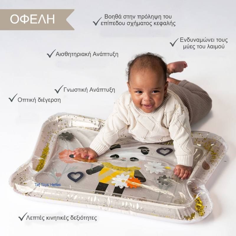 Taf Toys Βρεφικό Χαλάκι Νερού Για 0+ Μηνών Panda Bloom