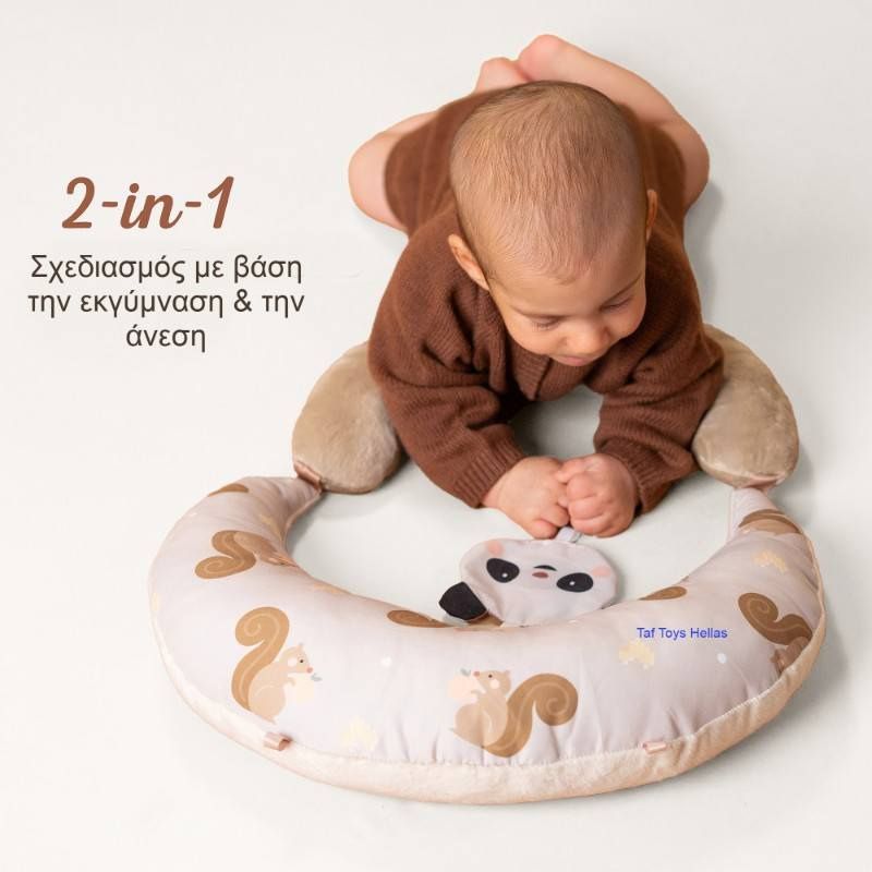 Taf Toys Βρεφικό Μαξιλάρι 2-Σε-1 Για 0+ Μηνών Tummy Time First
