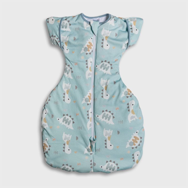 Tender Swaddle-Arms Up Transition Υπνόσακος 2.5 Tog Dino Light Blue