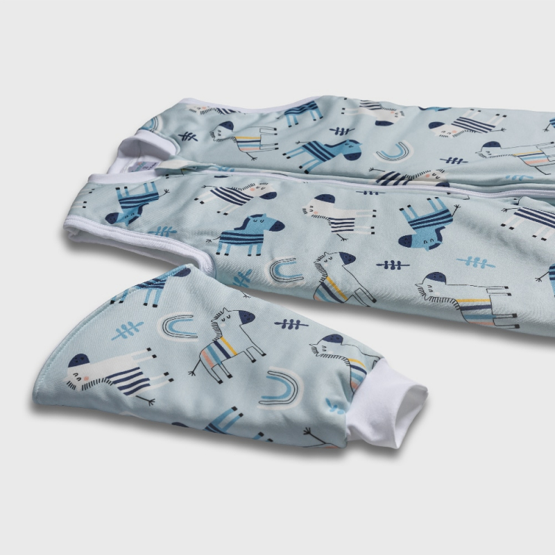 Tender Eco Classic Υπνόσακος με Πόδια 2.5 Tog zebra σιέλ