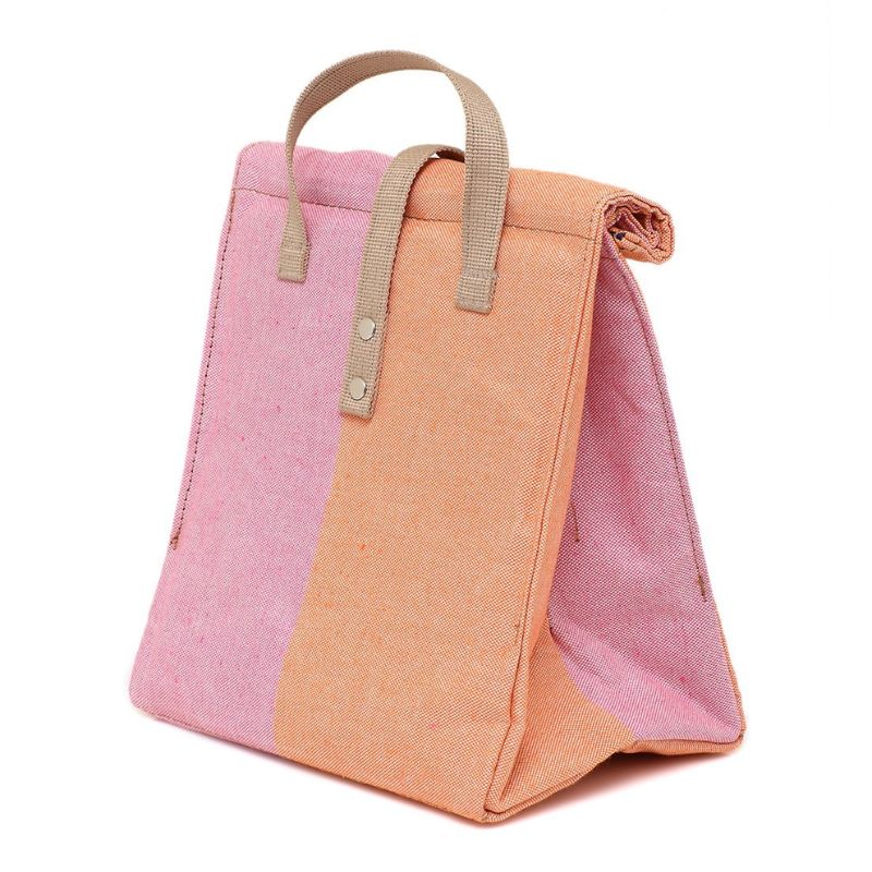 The LunchBags Original Kids Ισοθερμική Τσάντα 5L Candy Με Beige Χερούλια